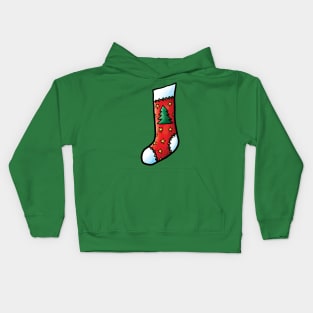 christmas stocking Kids Hoodie